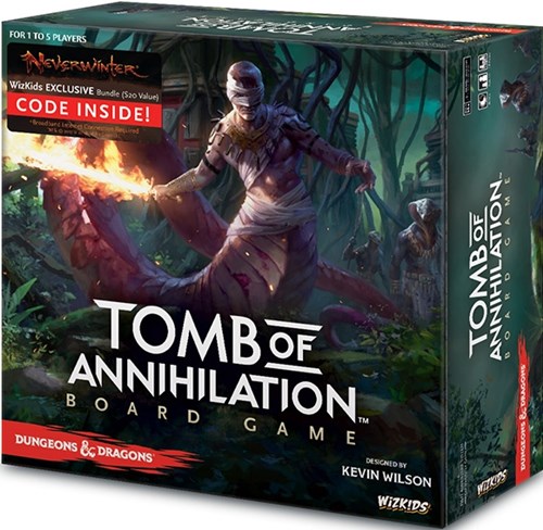 WZK72816 Dungeons and Dragons Board Game: Tomb Of Annihilation published by WizKids Games