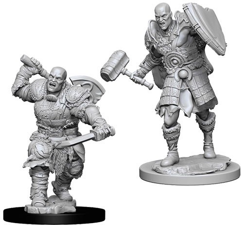 WZK73541S Dungeons And Dragons Nolzur's Marvelous Unpainted Minis: Goliath Male Fighter published by WizKids Games