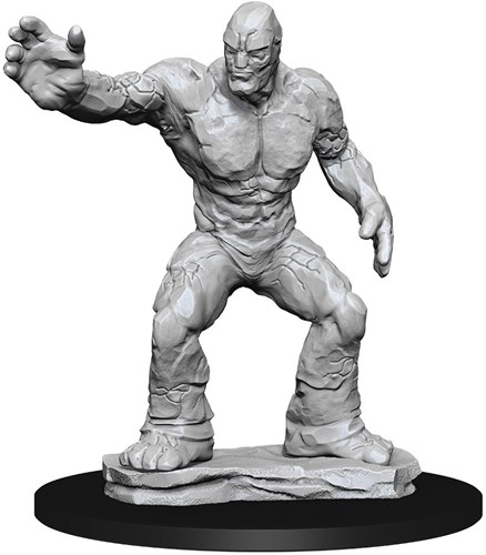 WZK73843S Dungeons And Dragons Nolzur's Marvelous Unpainted Minis: Clay Golem published by WizKids Games