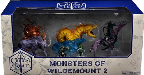 WZK74251 Critical Role RPG: Monsters Of Wildemount Prepainted Box Set 2 published by WizKids Games