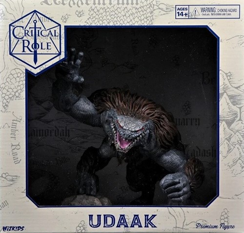 WZK74252 Critical Role RPG: Monsters Of Wildemount Prepainted Udaak Premium Figure published by WizKids Games