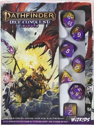 3!WZK87522 Pathfinder Dice Conquest Dice Game published by WizKids Games
