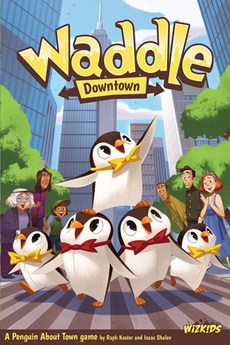 WZK87530 Waddle Board Game published by WizKids Games