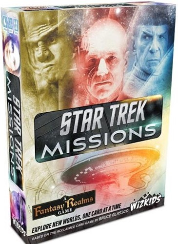 WZK87531 Star Trek Missions Card Game published by WizKids Games