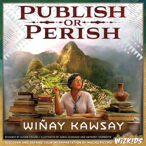 WZK87604 Winay Kawsay: Publish Or Perish Board Game published by WizKids Games
