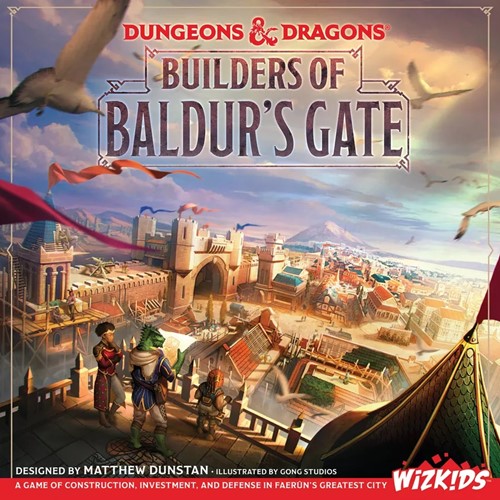 WZK87619 Dungeons And Dragons Board Game: Builders Of Baldur's Gate published by WizKids Games