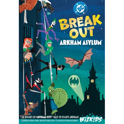 WZK87642 DC Breakout: Arkham Asylum Card Game published by WizKids Games