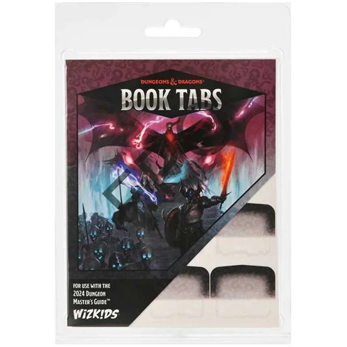 3!WZK89213 Dungeons And Dragons RPG: Dungeon Master's Book Tabs (2024 Refresh) published by WizKids Games