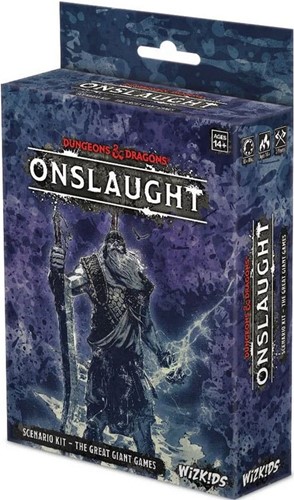 WZK89735 Dungeons And Dragons Onslaught: The Great Giant Games Scenario Kit published by WizKids Games