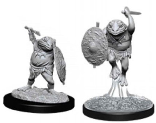 WZK90069S Dungeons And Dragons Nolzur's Marvelous Unpainted Minis: Bullywug published by WizKids Games