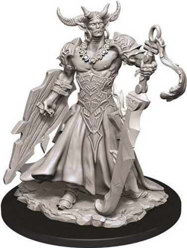 WZK90201S Dungeons And Dragons Nolzur's Marvelous Unpainted Minis: Genie Efreeti published by WizKids Games
