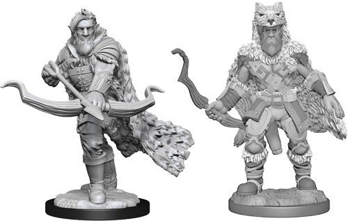 WZK90227S Dungeons And Dragons Nolzur's Marvelous Unpainted Minis: Firbolg Ranger Male published by WizKids Games