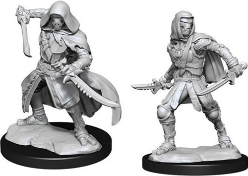 WZK90236S Dungeons And Dragons Nolzur's Marvelous Unpainted Minis: Warforged Rogue published by WizKids Games