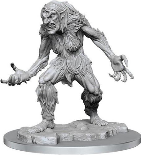 WZK90425S Dungeons And Dragons Nolzur's Marvelous Unpainted Minis: Ice Troll Female published by WizKids Games