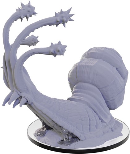 WZK90676S Dungeons And Dragons Nolzur's Marvelous Unpainted Minis: Flail Snail published by WizKids Games