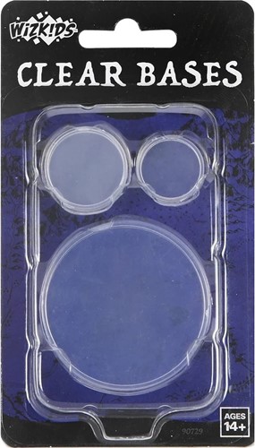 2!WZK90729 WizKids Deep Cuts: Clear Bases published by WizKids Games