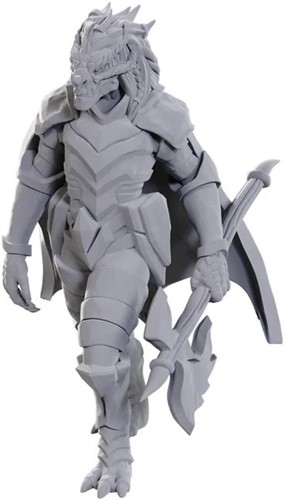 WZK90759 Dungeons And Dragons Nolzur's Marvelous Unpainted Minis: Dragonborn Of Tiamat published by WizKids Games