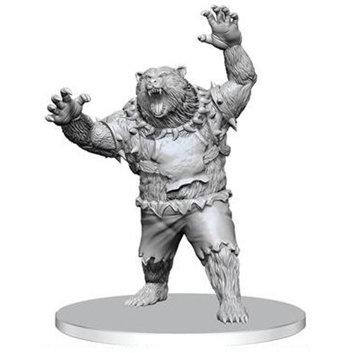 WZK90812 Dungeons And Dragons Nolzur's Marvelous Unpainted Minis: Werebear published by WizKids Games