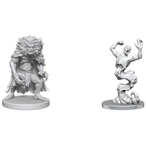 WZK90814 Dungeons And Dragons Nolzur's Marvelous Unpainted Minis: Classic Wight And Classic Wraith published by WizKids Games