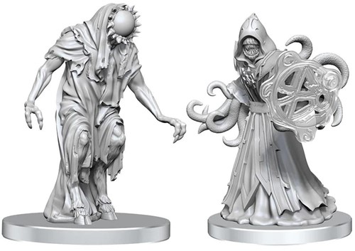WZK90835 Pathfinder Deep Cuts Unpainted Miniatures: Aghash And Venedaemon published by WizKids Games