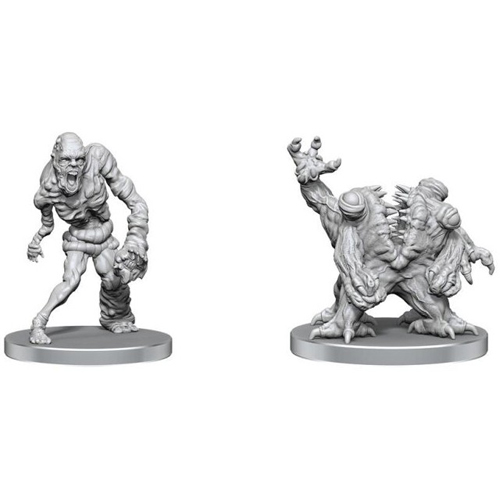 WZK90854 Dungeons And Dragons Nolzur's Marvelous Unpainted Minis: Rutterkin And Maw Demon published by WizKids Games