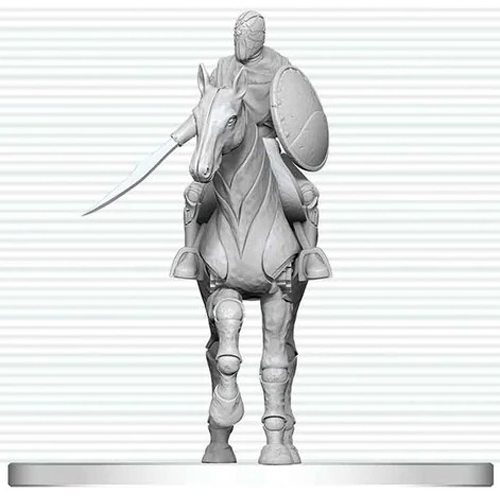 WZK90899 Dungeons And Dragons Nolzur's Marvelous Unpainted Minis: Nimblewright Steed With Rider published by WizKids Games
