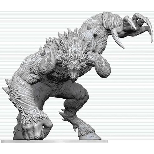 WZK90911 Dungeons And Dragons Nolzur's Marvelous Unpainted Minis: Goristro published by WizKids Games