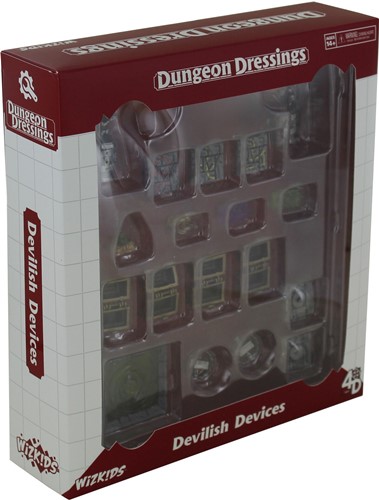 WZK93509 WarLock Tiles System: Dungeon Dressings: Traps - Devilish Devices published by WizKids Games