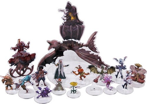 WZK94515 Dungeons And Dragons: Essentials 2D Miniatures: The Wild Beyond The Witchlight Set 2 published by WizKids Games