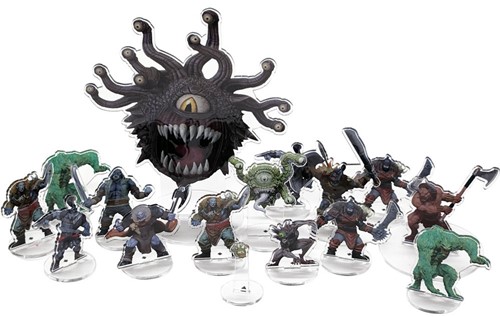 WZK94526 Dungeons And Dragons: Essentials 2D Miniatures: Beholder Hive published by WizKids Games