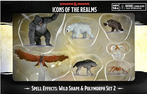 WZK96054 Dungeons And Dragons: Icons Of The Realms: The Yawning Portal Inn Wild Shape And Polymorph Set 2 published by WizKids Games