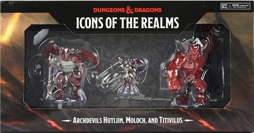 WZK96141 Dungeons And Dragons: Archdevils - Hutijin, Moloch And Titivilus published by WizKids Games