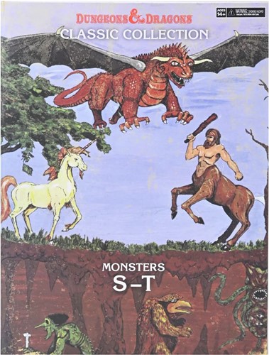 WZK96270 Dungeons And Dragons: Monsters S-T Classic Collection published by WizKids Games