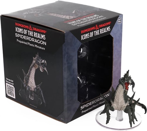 2!WZK96273 Dungeons And Dragons: Spiderdragon Miniature published by WizKids Games