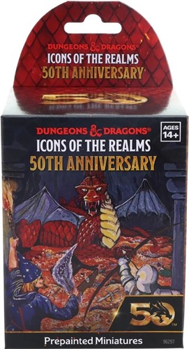 2!WZK96296S Dungeons And Dragons: 50th Anniversary Booster Pack published by WizKids Games