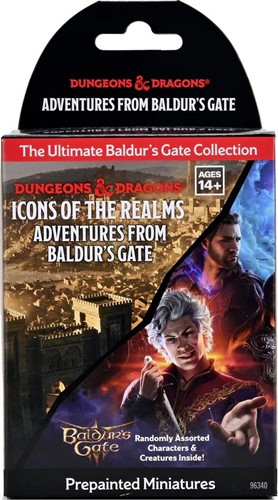 WZK96339S Dungeons And Dragons: Adventures From Baldur's Gate Booster Pack published by WizKids Games