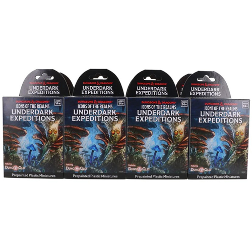 WZK96359 Dungeons And Dragons: Icons Of The Realms: Underdark Expeditions Booster Brick published by WizKids Games