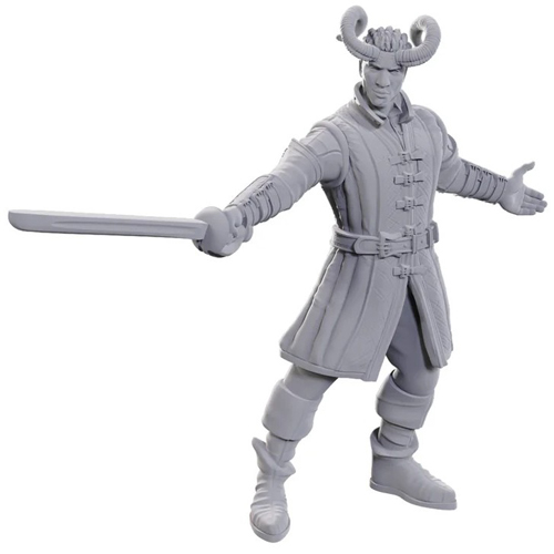 3!WZK96367 Dungeons And Dragons Nolzur's Marvelous Unpainted Minis: Wyll And Karlach published by WizKids Games