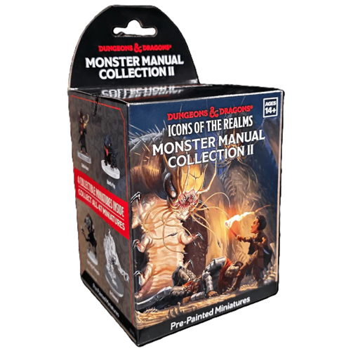 1!WZK96394S Dungeons And Dragons: Icons Of The Realms: Monster Manual Collection II Booster Pack published by WizKids Games