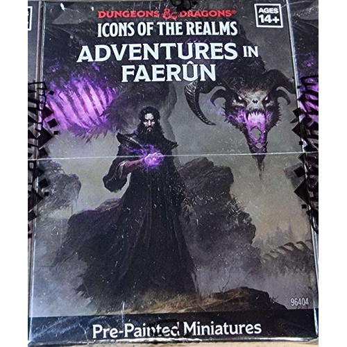 WZK96403S Dungeons And Dragons: Icons Of The Realms: Adventures In Faerun Booster Pack published by WizKids Games