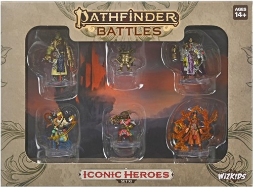 2!WZK97553 Pathfinder Battles: Iconic Heroes XI Boxed Set published by WizKids Games