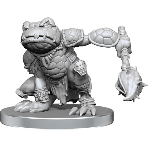 WZK97587 Pathfinder Deep Cuts Unpainted Miniatures: Boggard Scout And Castoroides published by WizKids Games
