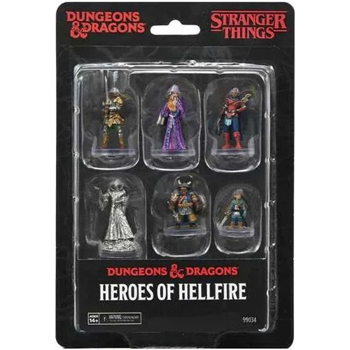 2!WZK99034 Dungeons And Dragons RPG: Stranger Things: Heroes of Hellfire published by WizKids Games