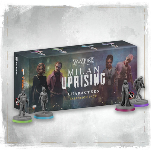 XPL31 Teburu System: Vampire: The Masquerade: Milan Uprising: Playable Character Expansion Pack published by Xplored