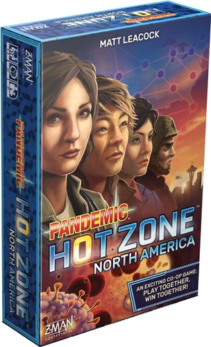 Pandemic Board Game: Hot Zone - North America