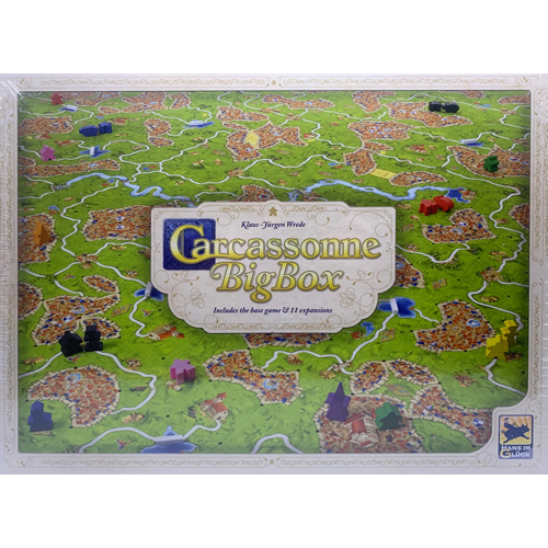 ZMGCARBIG25 Carcassonne Board Game: Big Box 2025 Edition published by Z-Man Games