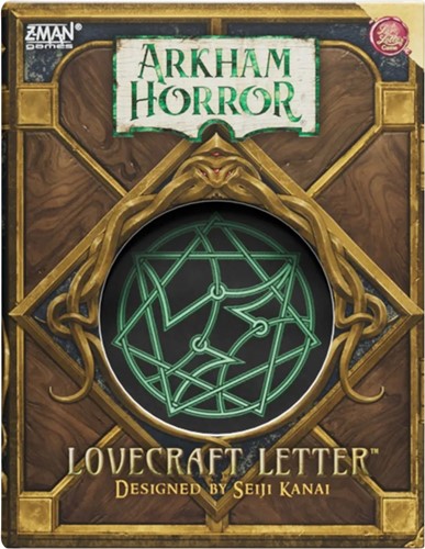 3!ZMGLLF0101 Arkham Horror: Lovecraft Letter Card Game published by Z-Man Games